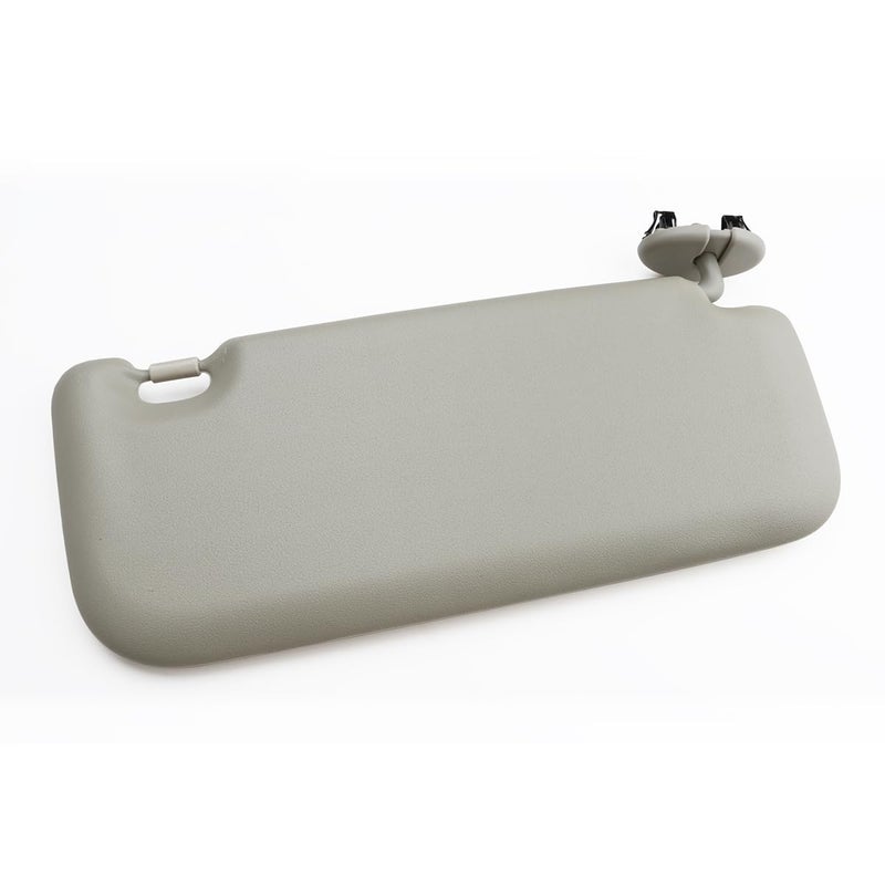 INTGET Driver Side Sun Visor for Toyota Corolla 2007 2008 2009 2010 2011 2012 2013 Accessories Leather Car Sun Protection Visors Replacement with Mirror(Beige-Driver Side) - Image 5